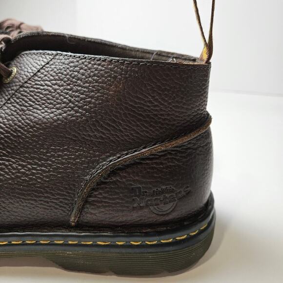 Clarks Men's Brown Leather Boots - Picture 6 of 9
